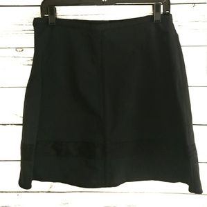 Sinclaire 10 A-Line Black Skirt Size 8